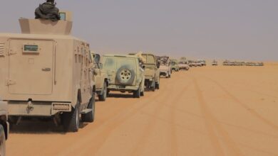 القوات المسلحة تنفذ خطة انتشار أمني استراتيجي في محافظة الجوف