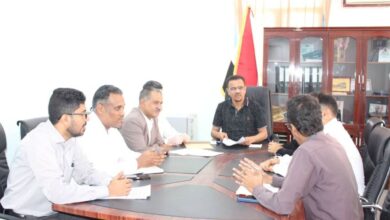 أمين عام المجلس المحلي صالح العمقي