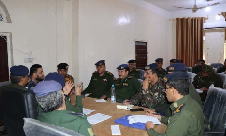 اجتماع أمني بمأرب