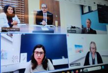 الوزير بحيبح يبحث مع فريق من وزارة الخارجية البريطانية الاستعدادات لمؤتمر المانحين للصحة