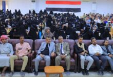 جامعة إقليم سبأ تحتفي بالطلاب الجدد