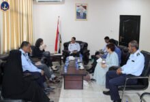 خفر السواحل تبحث مع السفير الفرنسي