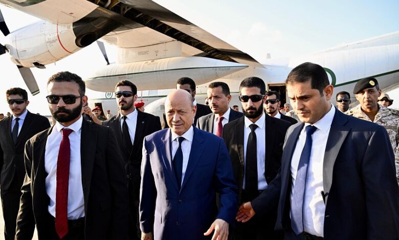 الرئيس رشاد العليمي