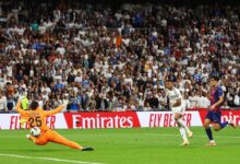 مبابي ضد تشزني في الهدف الأول