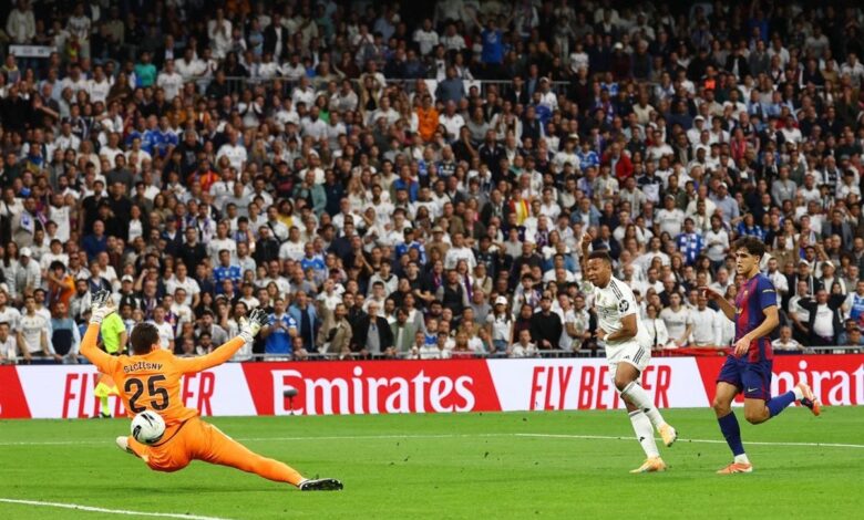 مبابي ضد تشزني في الهدف الأول