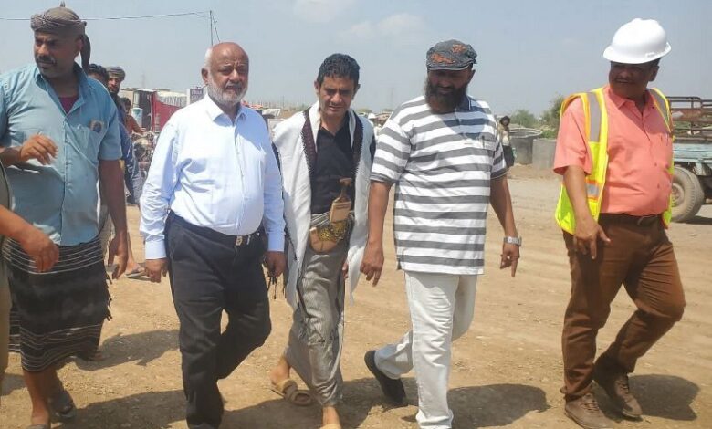 محافظ الحديدة مدخل مدينة حيس