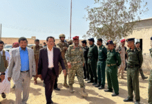 محافظ المهرة وقائد المحور