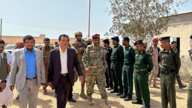 محافظ المهرة وقائد المحور