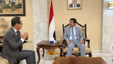 وكيل وزارة الخارجية مع السفير الياباني