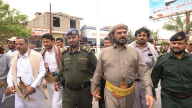 اللواء ناصر رقيب وكيل محافظة مأرب لشؤون الدفاع والأمن