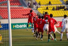 منتخبنا للناشئين من مجريات المباراة