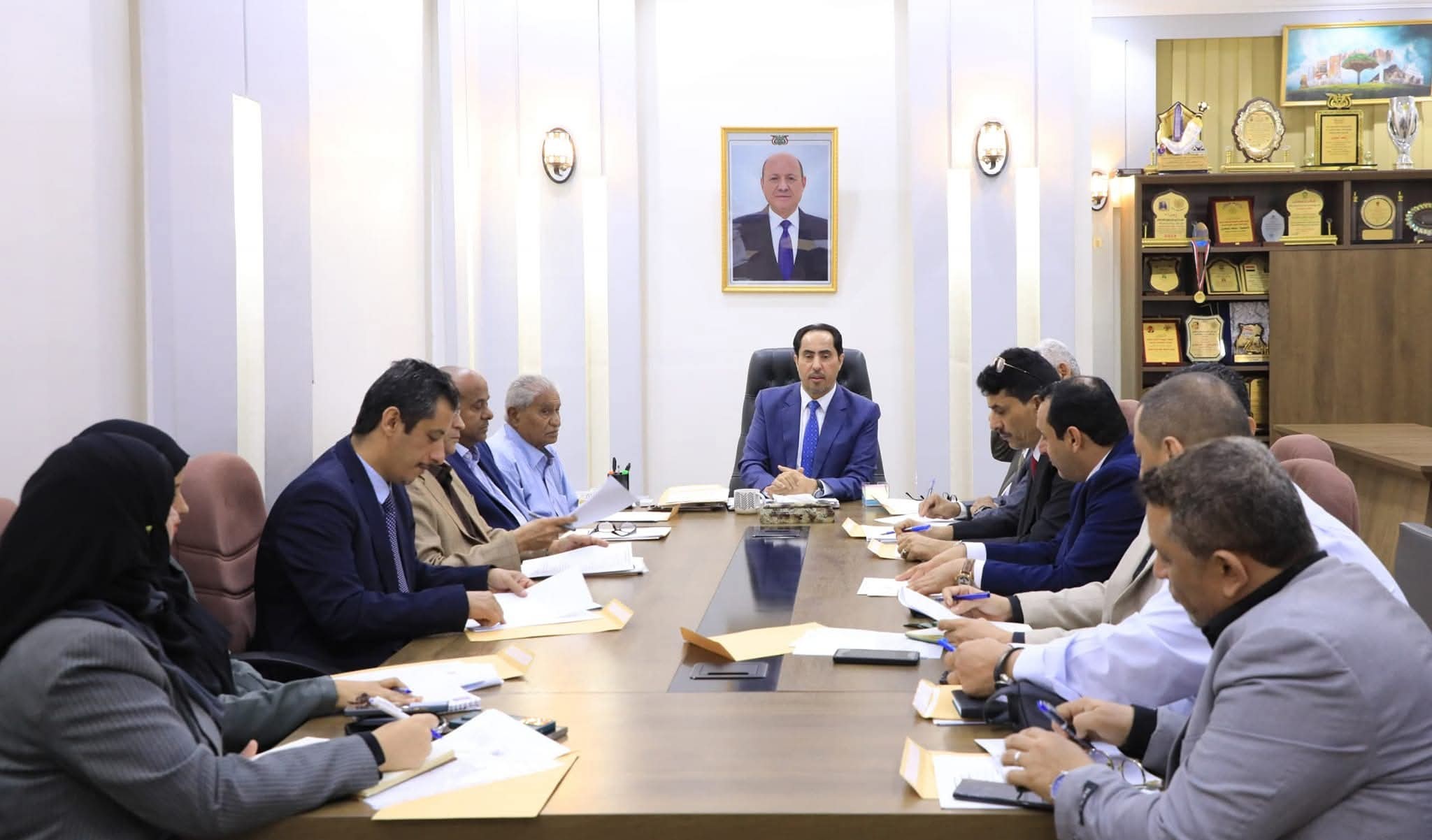 برئاسة البكري: مناقشة إعداد خطط وموازنة 2026 لقطاعات الوزارة