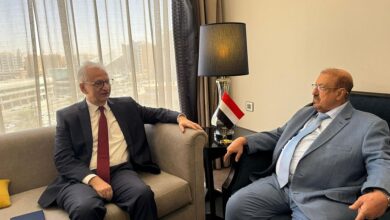 البركاني مع السفير الألماني