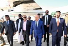 الرئيس العليمي وبن بريك يعودان الى عدن