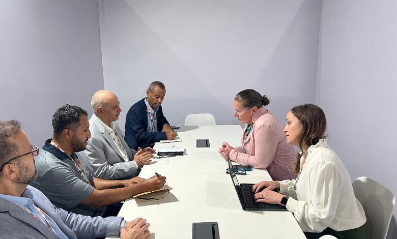 الشرجبي يناقش مع البنك الدولي تعزيز التعاون والتمويل المناخي العادل