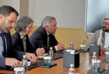 اللواء العرادة مع سفيري الاتحاد الأوروبي وفرنسا