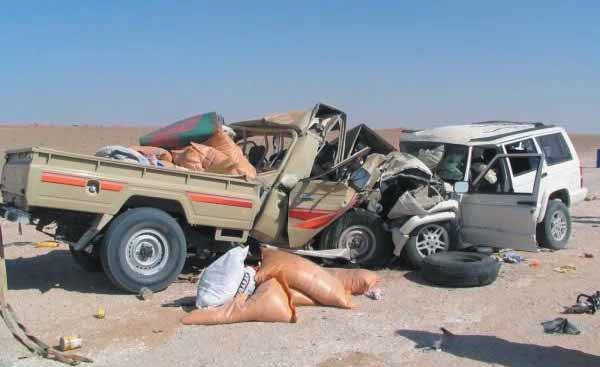 حادث تصادم في اليمن - ارشيف