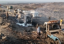 حادث مروع في ابين