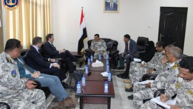 خفر السواحل والوفد البريطاني