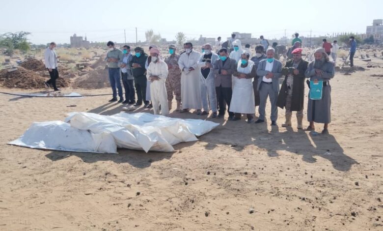دفن 15 جثة مجهولة الهوية