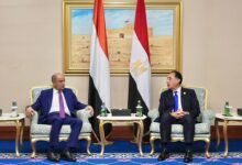 رئيس الوزراء مع نظيره المصري