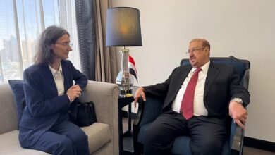 رئيس مجلس النواب مع السفير الفرنسي