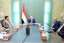 مجلس القيادة الرئاسي بحضور رئيس الوزراء ووزير الدفاع