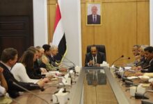 محافظ حضرموت والسفير الألماني