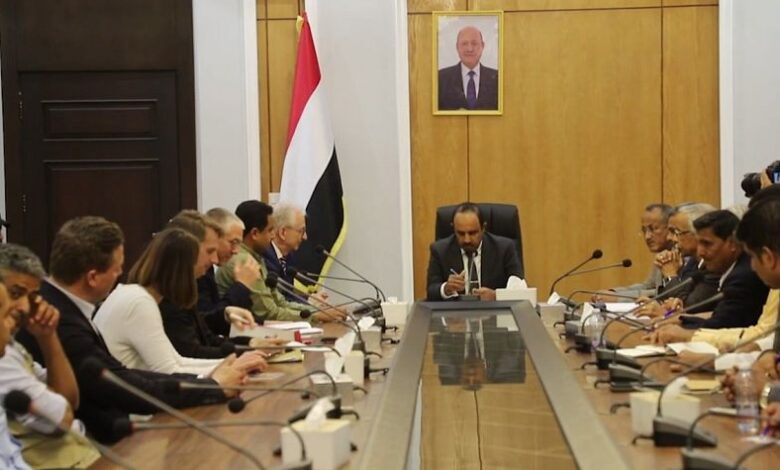 محافظ حضرموت والسفير الألماني