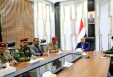 الخنبشي يترأس أول اجتماع أمني بحضرموت ويدعو لـ التقارب والتهدئة