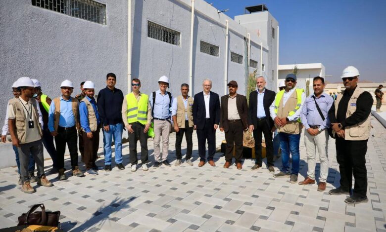 محافظ حضرموت والسفير الألماني