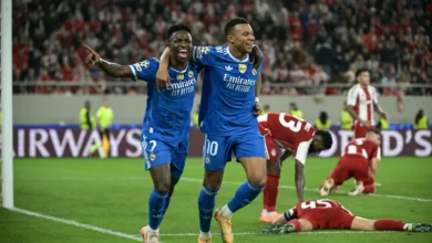 نجم ريال مدريد كليان مبابي