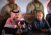 سالم الخنبشي واللواء الدكتور محمد القحطاني