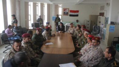 اجتماع اللجنة الأمنية بتعز