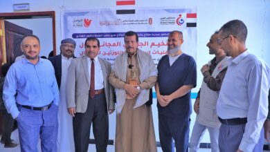 تدشين مخيم جراحي مجاني لاستئصال اللوزتين بمأرب