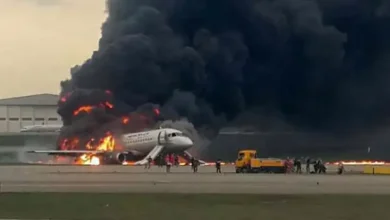 مصرع طاقم طائرة عسكرية روسية تحطمت شمال موسكو