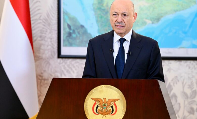 رئيس مجلس القيادة الرئاسي