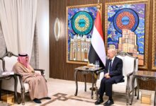 رئيس مجلس القيادة يستقبل الأمين العام لمجلس التعاون لدول الخليج العربية