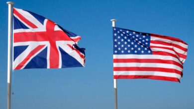 واشنطن ولندن تؤكدان دعم مجلس القيادة والحكومة اليمنية