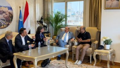 البركاني مع السفيرة الفرنسية