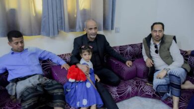 الفريق الصبيحي يقدم واجب العزاء في استشهاد الدكتور عبدالرحمن الشاعر