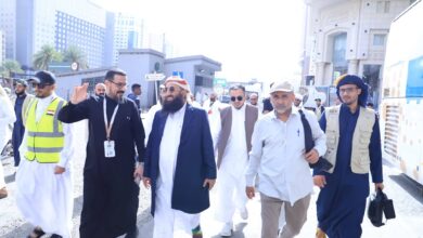 الوادعي يعلن نجاح عملية التصعيد ووصول كامل حجاج بلادنا إلى مشعر منى