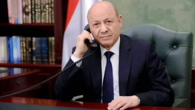 رئيس مجلس القيادة يطلع على ملابسات حادثة إطلاق النار في عدن