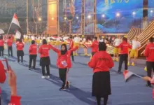 وفد اليمن المشارك في دورة الألعاب الآسيوية الـ20 في اليابان