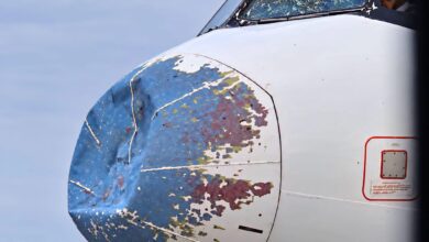 اليمنية تتعرض لضربة ثلجية